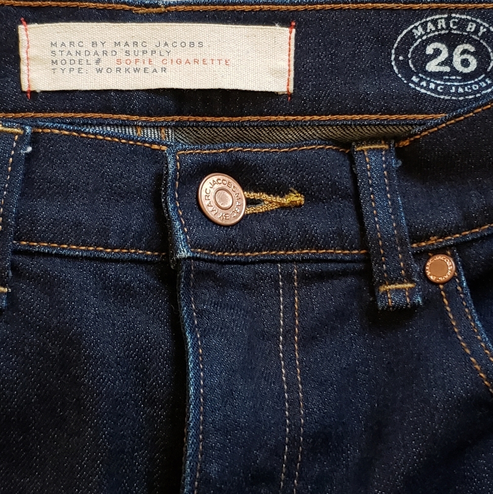 Marc by Marc Jacobs Slim Sofie Cigarette Jeans 26